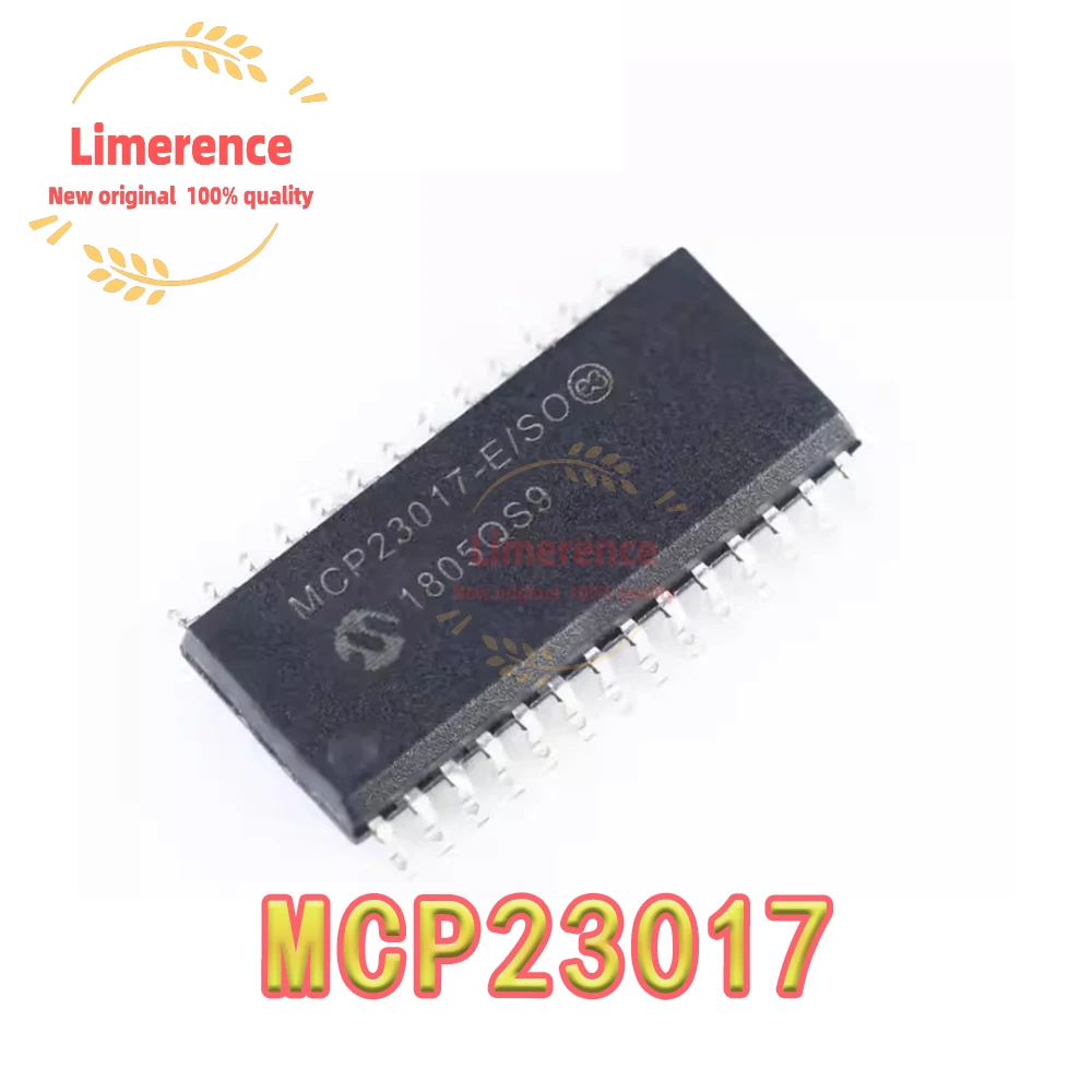 (1piece)100% New MCP23017-E/SP MCP23017-E/SS MCP23017-E/SO MCP23017-E/ML MCP23017 Interface IC I/O expander SOP28/DIP28 SSOP QFN