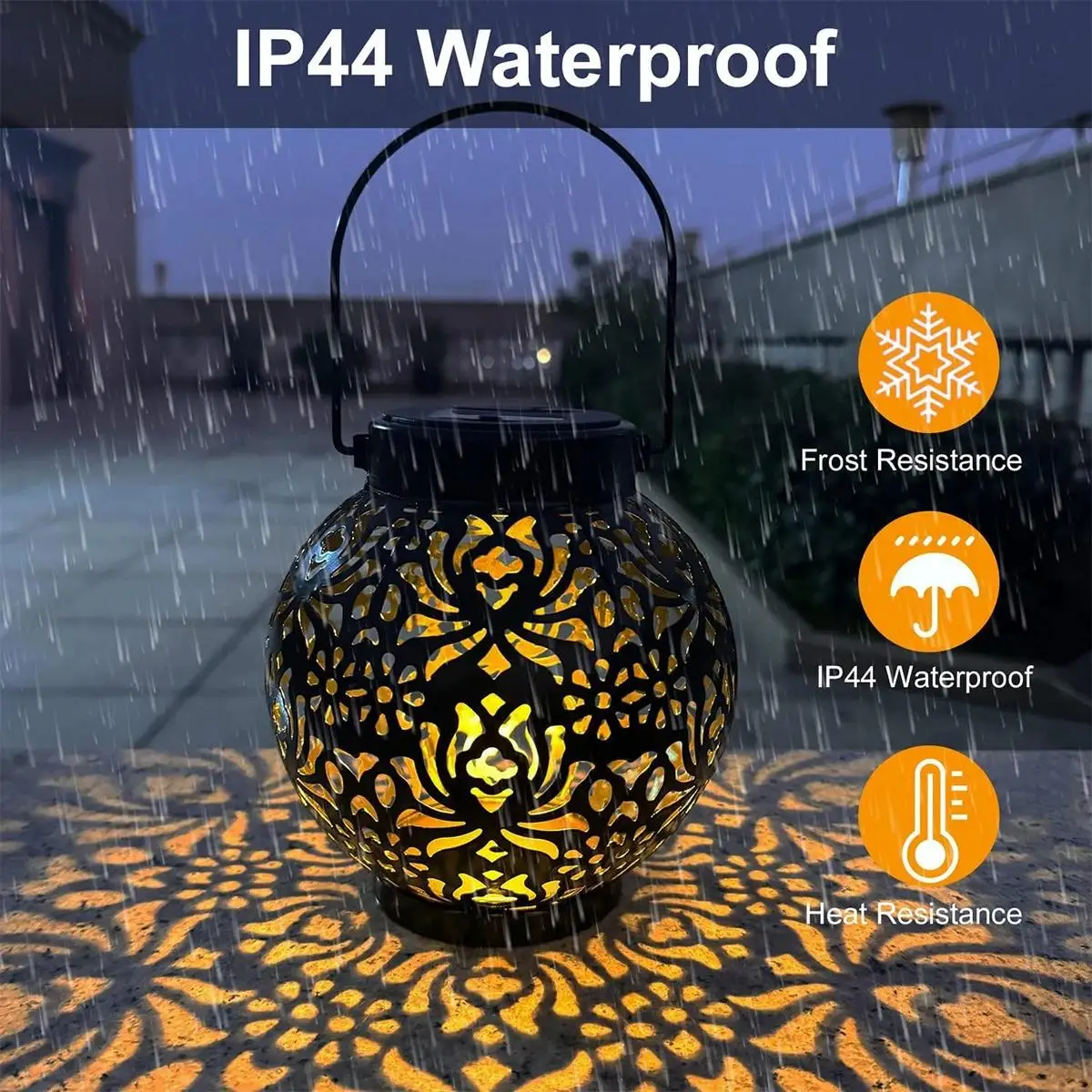 

Solar Light Iron Art Hanging Light Plug Led Outdoor Waterproof Lights Street Lamp Pathway Decoration Garden Strip Lighting Patio