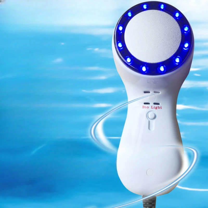 Blue light cold hammer ice compress instrument, ice calming cold light ice hammer beauty instrument, cold