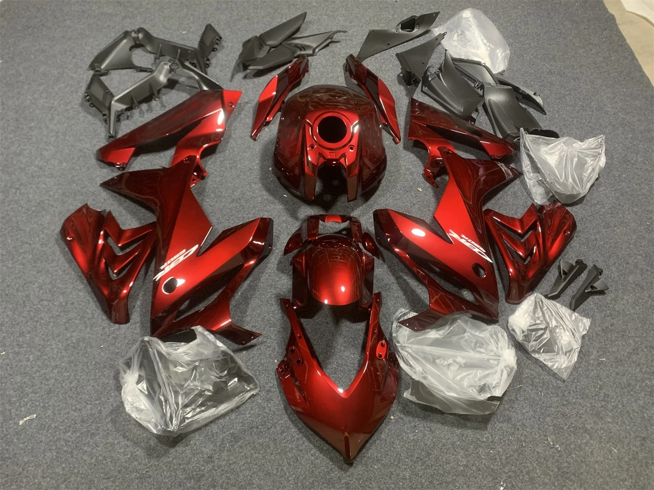 

a/New ABS Injection Molding Fairings Kits Fit For CBR650R 2019 2020 2021 2022 2023 Bodywork Set Blue white red