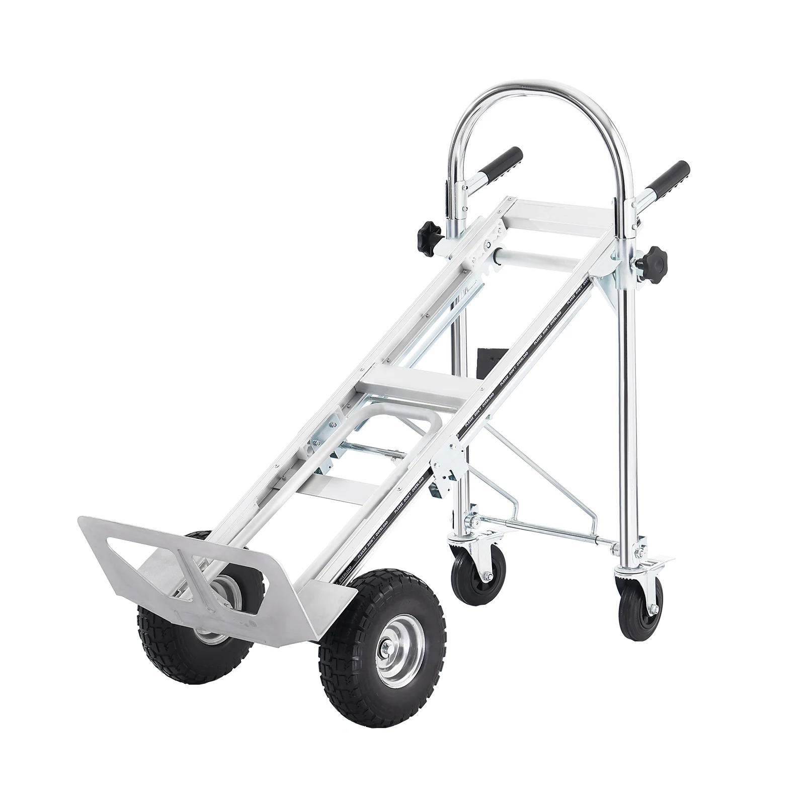 

Aluminum Folding Hand Truck Heavy Duty Industrial Collapsible Dolly Cart for Moving in Warehouse Supermarket