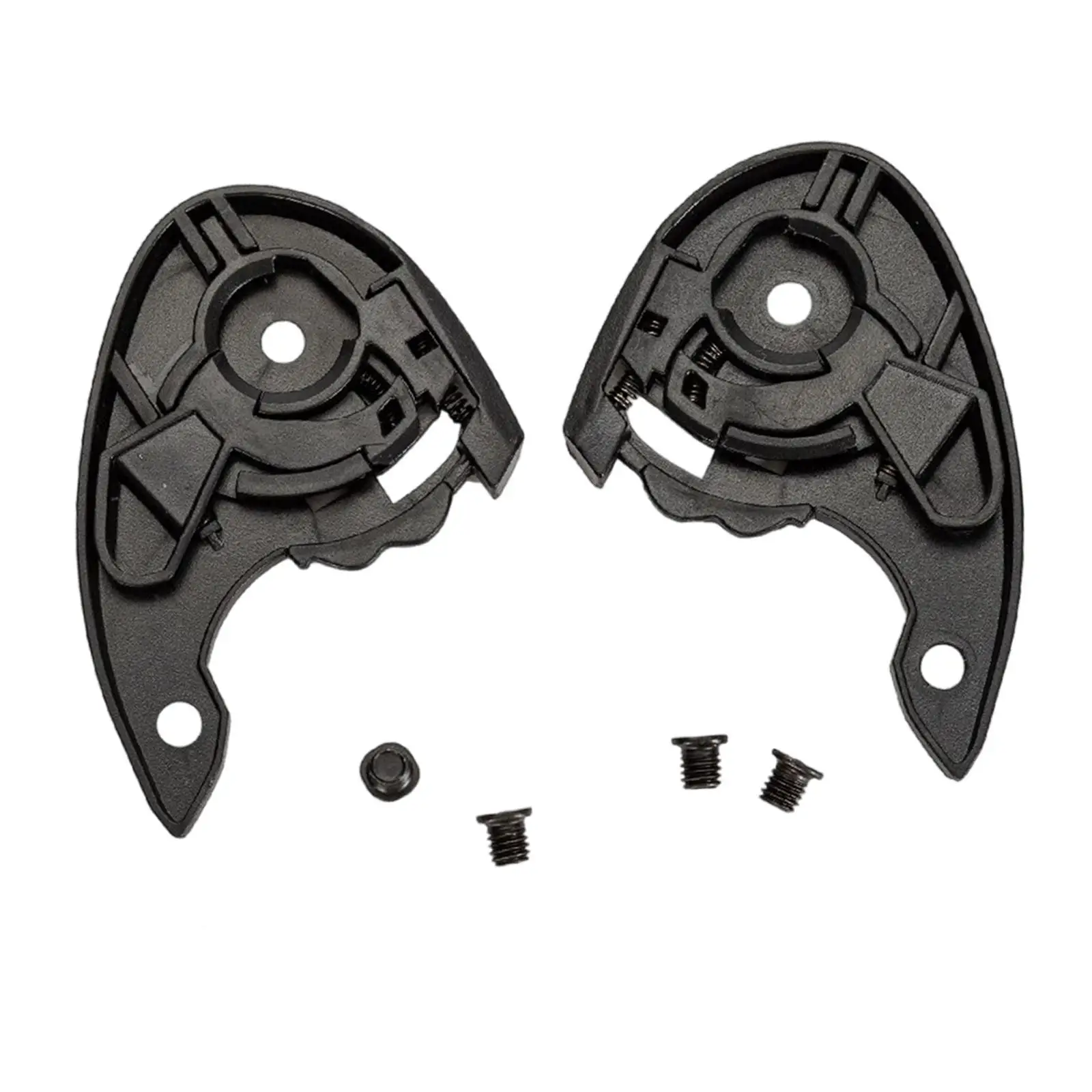 

2x Motorcycle Helmet Bases Black Replace for Tanked T127/129/151