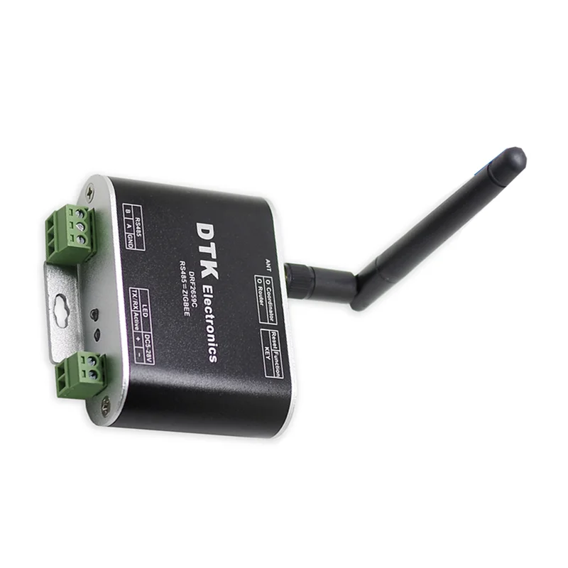 

【Срочная распродажа】2X беспроводной модуль RS485 к Zigbee, чип CC2630 передачи 1,6 км, DRF2659C (антенна)