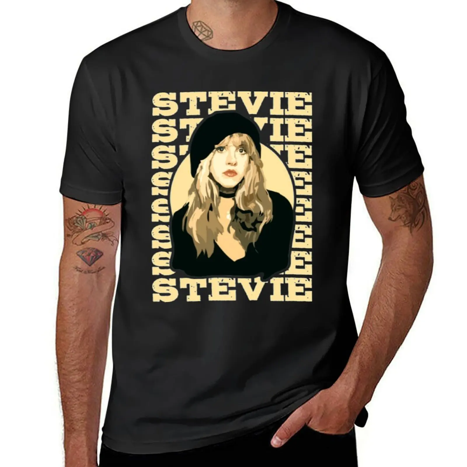 

Stevie Nicks rock on T-Shirt graphic t shirt vintage kawaii clothes anime tshirt clothes oversized t shirt men