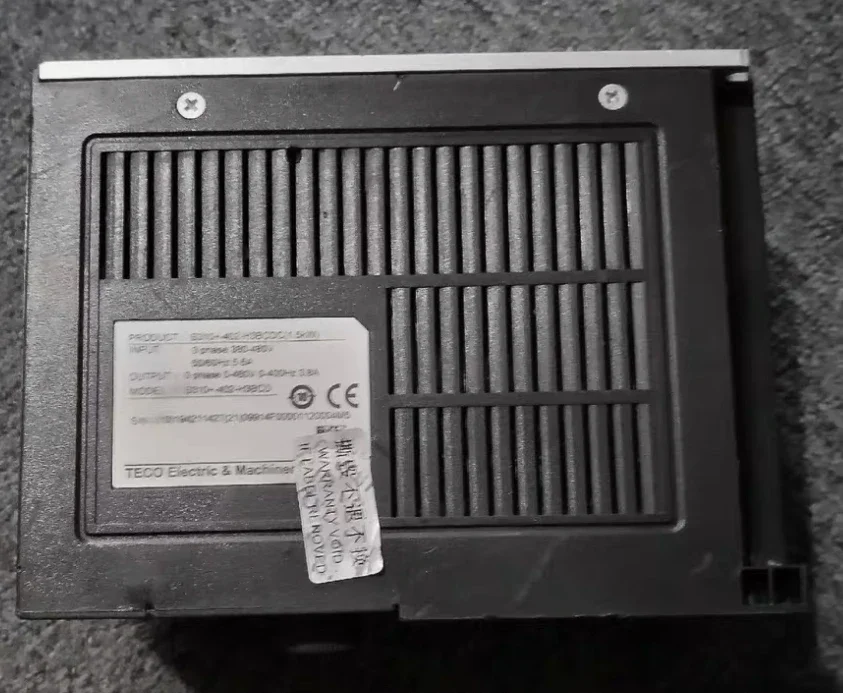 Second-hand inverter,S310+-402-H3BCDC, 1.5 kw 380V, functional package