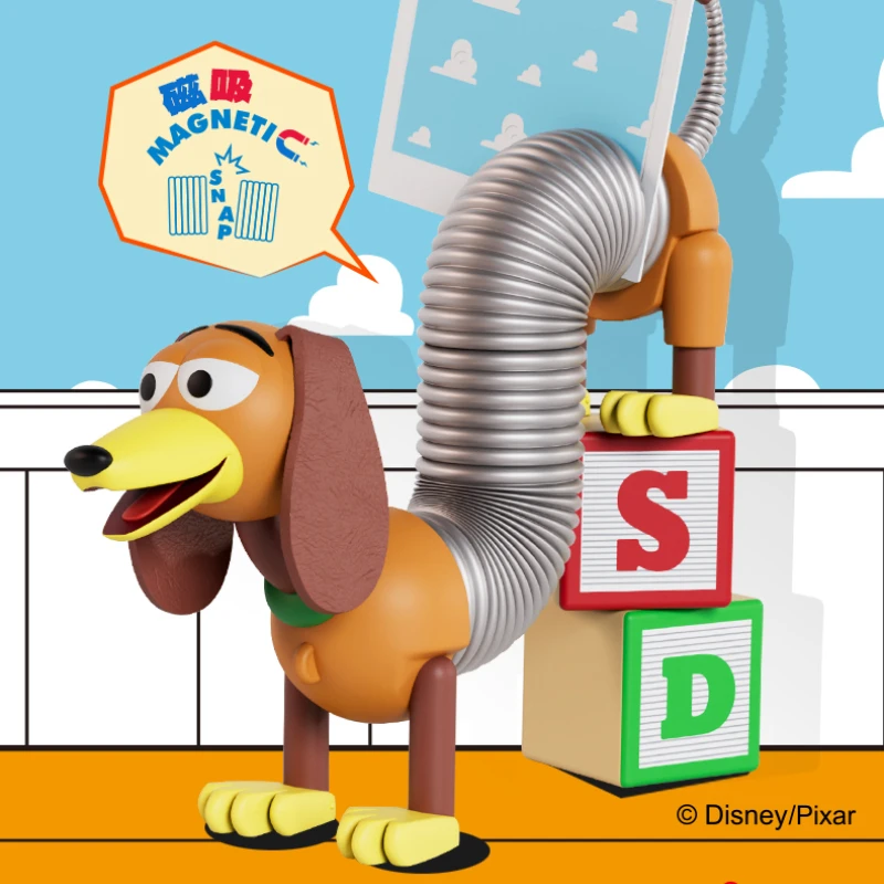 Seife Studio Disney Spielzeug Geschichte Sammlung schleichenden Hund magnetische Puppe Büro Desktop-Ornamente Erwachsenen Geburtstags geschenke