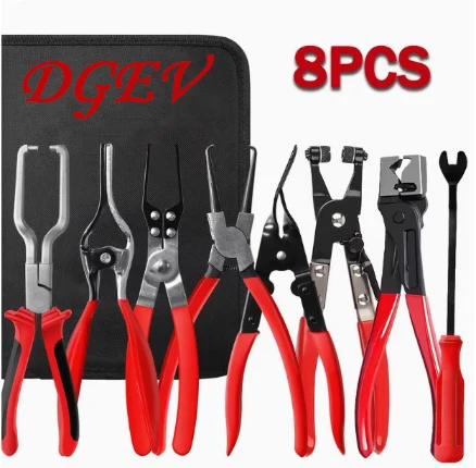 jeu-de-pinces-a-colliers-de-serrage-dgev-a-longue-portee-pour-tuyaux-de-carburant-d'huile-et-d'eau-outils-automobiles-rouge