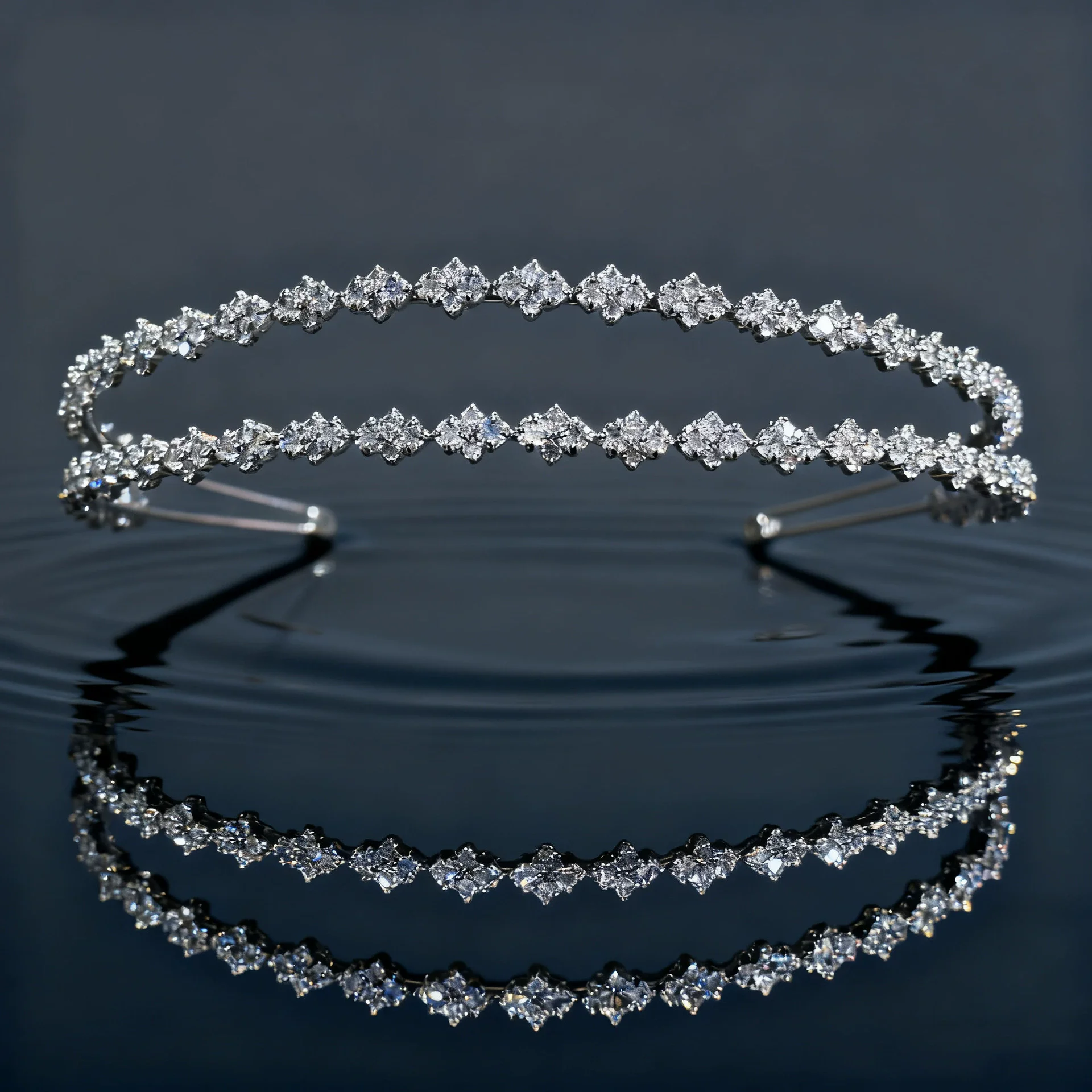 

Роскошные свадебные ободки, украшения для волос, аксессуары, свадебная тиара с цирконием для женщин, повязка на голову для вечеринок, выпускных и свадеб.