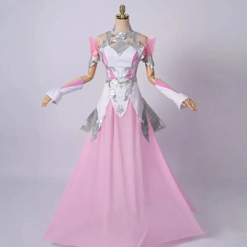 Anime Dou Luo Da Lu Soul Land XiaoWu Five-Year Fidanzamento 2.0 Gioco Vestito Vestito Elegante Costume Cosplay Donne Ragazze Vestito