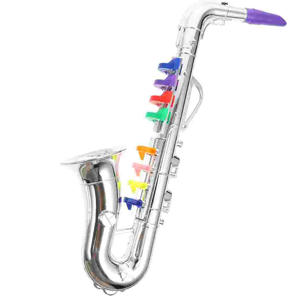 Toy Children's Musical Instrument Kids Saxophone Aldult 4000X2500X800CM Simulated Toys Silver Educational Plaything