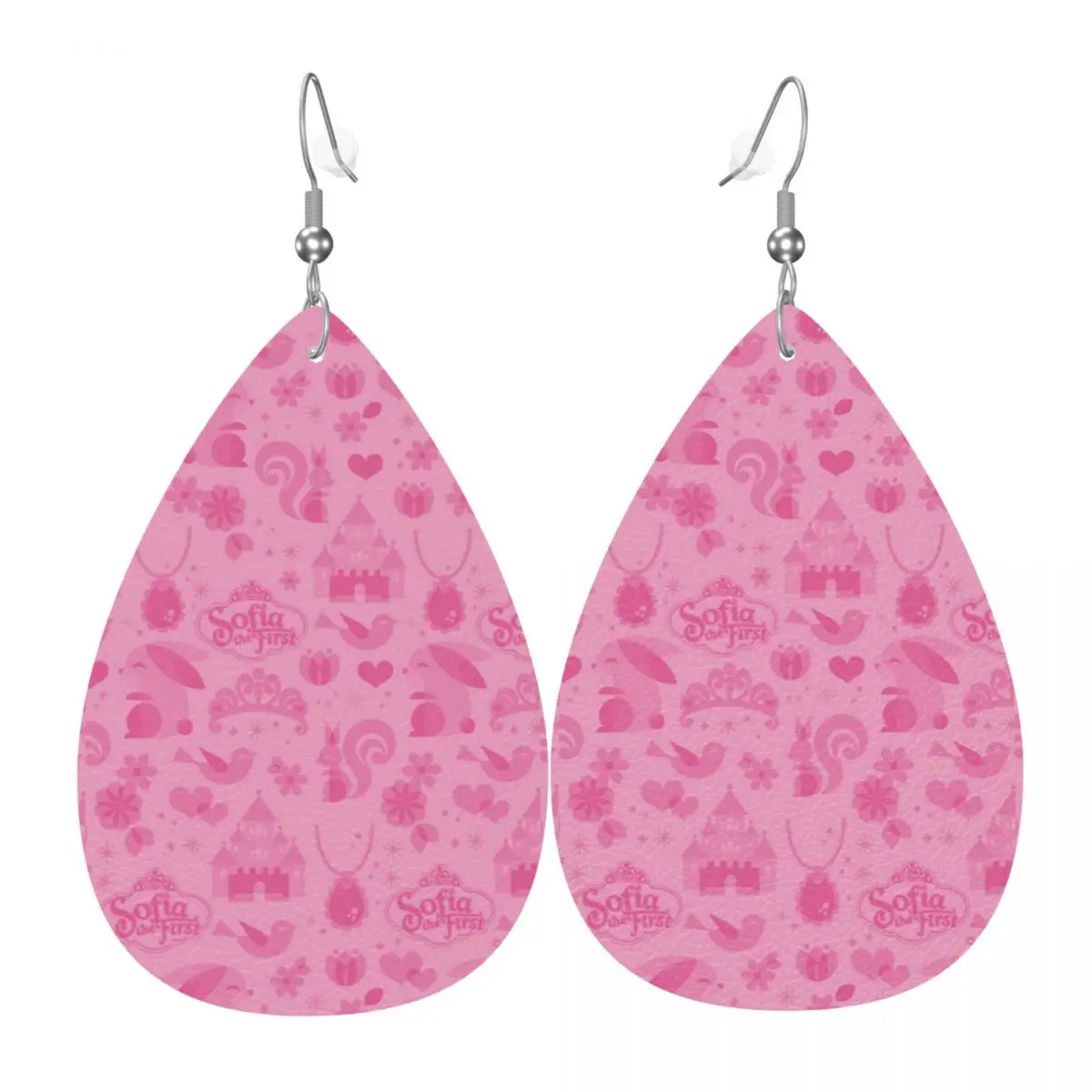 

Кожаные серьги Custom Sofia для женщин, висячие серьги, ювелирные аксессуары