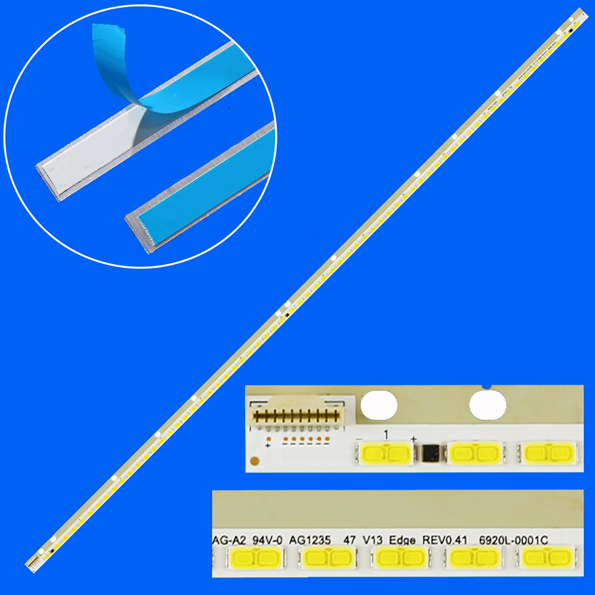 LED Backlight สําหรับ 47LA643V 47LA640S 47LA644V 47GA6400 SONY KDL-47R500A 6922L-0043A 0065A 47 V13 Edge 6920-0001C 47LA643V