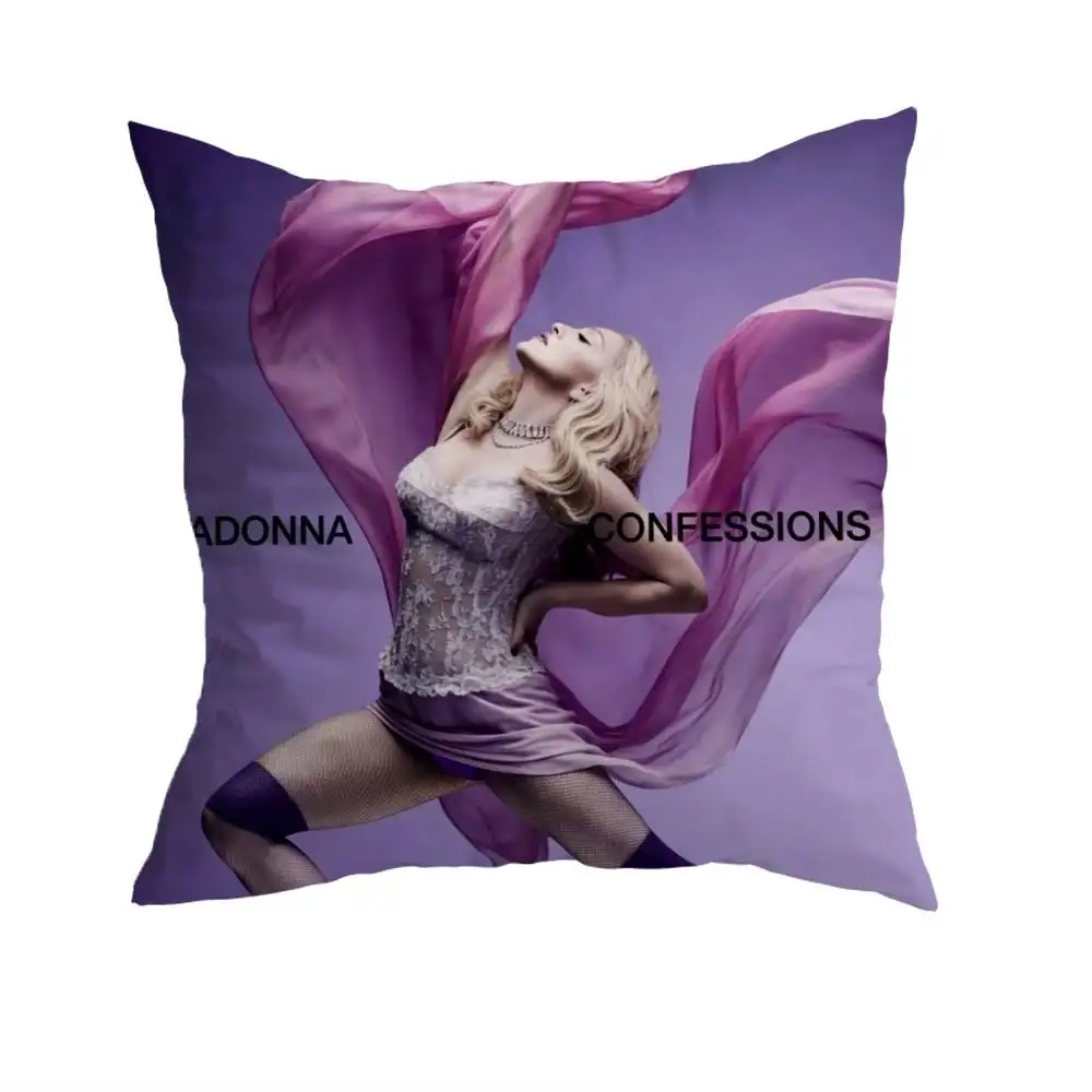M-Madonna Confessions pillowcase casual style decoration, suitable for home decoration (excluding pillow core)