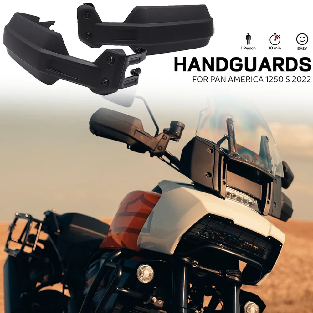 Motorcycle Handlebar Hand Guard Protector Windshield Deflector Brake Shell Cover for Harley Pan America 1250 S 2021-2026 PA1250