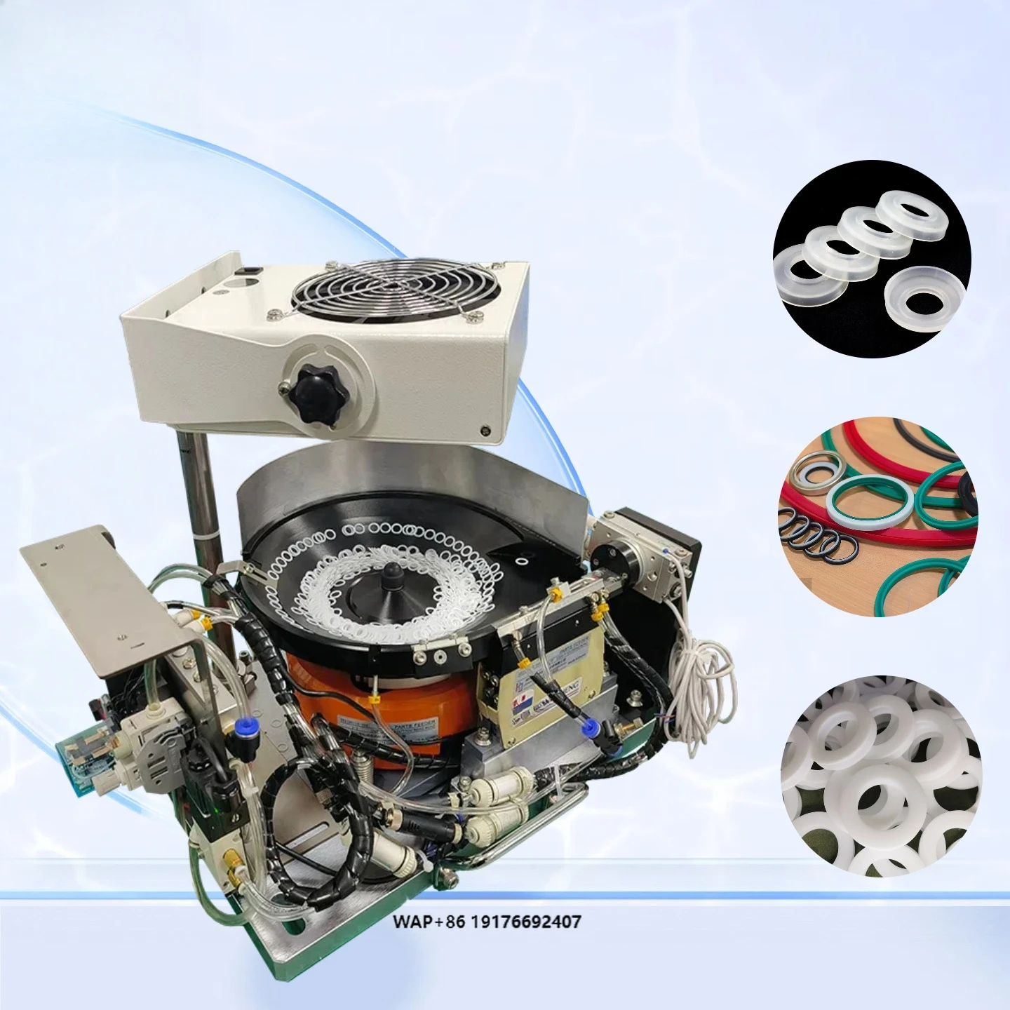 Durable Continuous Small Parts Sorting Centrifugal Feeder Industrial Machinery Equipment Stainless Steel 200PCS/min 1 Year