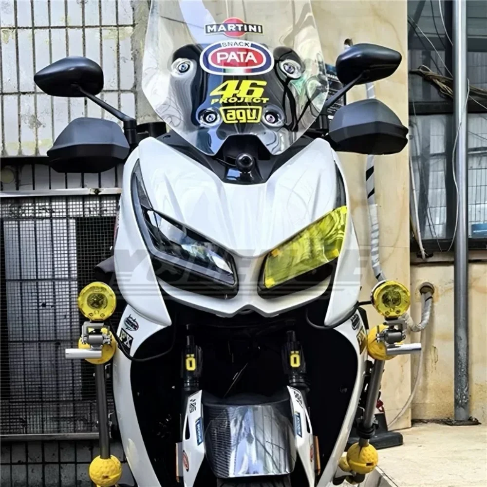For ZONTES 350D 368D motorcycle modified headlight protection piece headlight color change protection cover ZONTES D350 368d