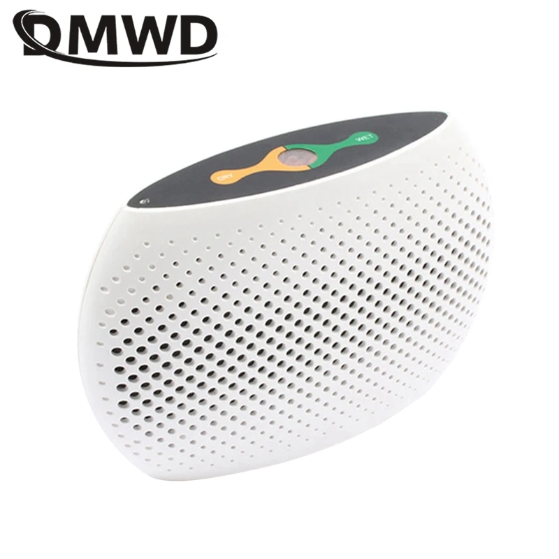 مزيل رطوبة كهربائي صغير لتنقية الهواء إعادة تدوير ماصة للرطوبة مجفف هواء عملي لخزانة الملابس 250 مللي