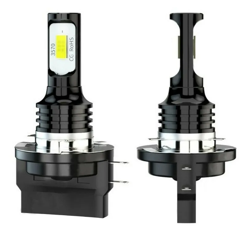 EURS H11B Faros delanteros LED para coche de alta potencia y alto brillo Luces de circulación diurna CSP 3570 Faros delanteros 240W 6000K