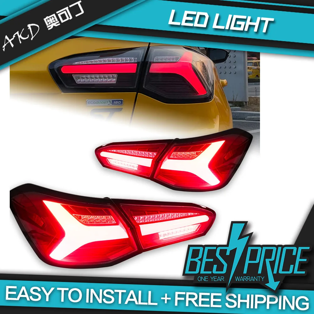 AKD Car Styling for Ford Focus Tail Lights 2019-2023 Focus Hatchback LED Tail Lamp LED DRL Signal