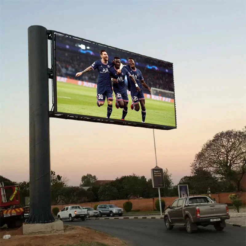 Outdoor Water Proof SMD P4 Board  LED Panel Disp y Screen Full Color Digital Advertising Billboard for Road Side