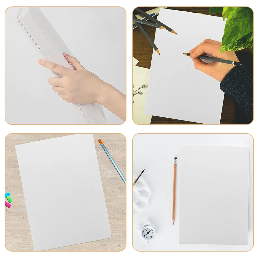 10 Sheets Blow Molded Board Foam Craft Accessory Handicraft Paper DIY Project Foams White Poster Multi-use Child Supply