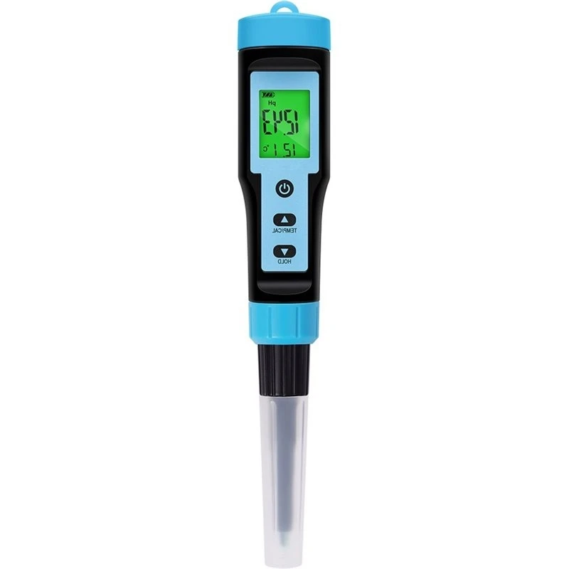 B62B-Food Acidity Tester Portable Digital PH Meter Functional Temperature Detection Detector For Soil Cosmetic Cheese