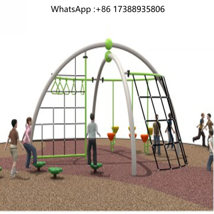 New Design Backyard Children Outdoor Play Climbing Toy Kids Playgrounds Amusement Park Equipment