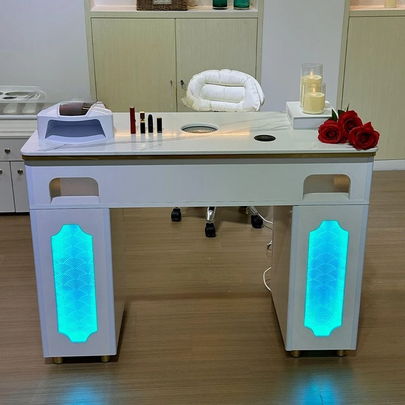 

Drawer Professionals Nail Table Design Hand White Aesthetic Manicure Nail Desk Mesa Storage Organizer Nagel Tish Furniture