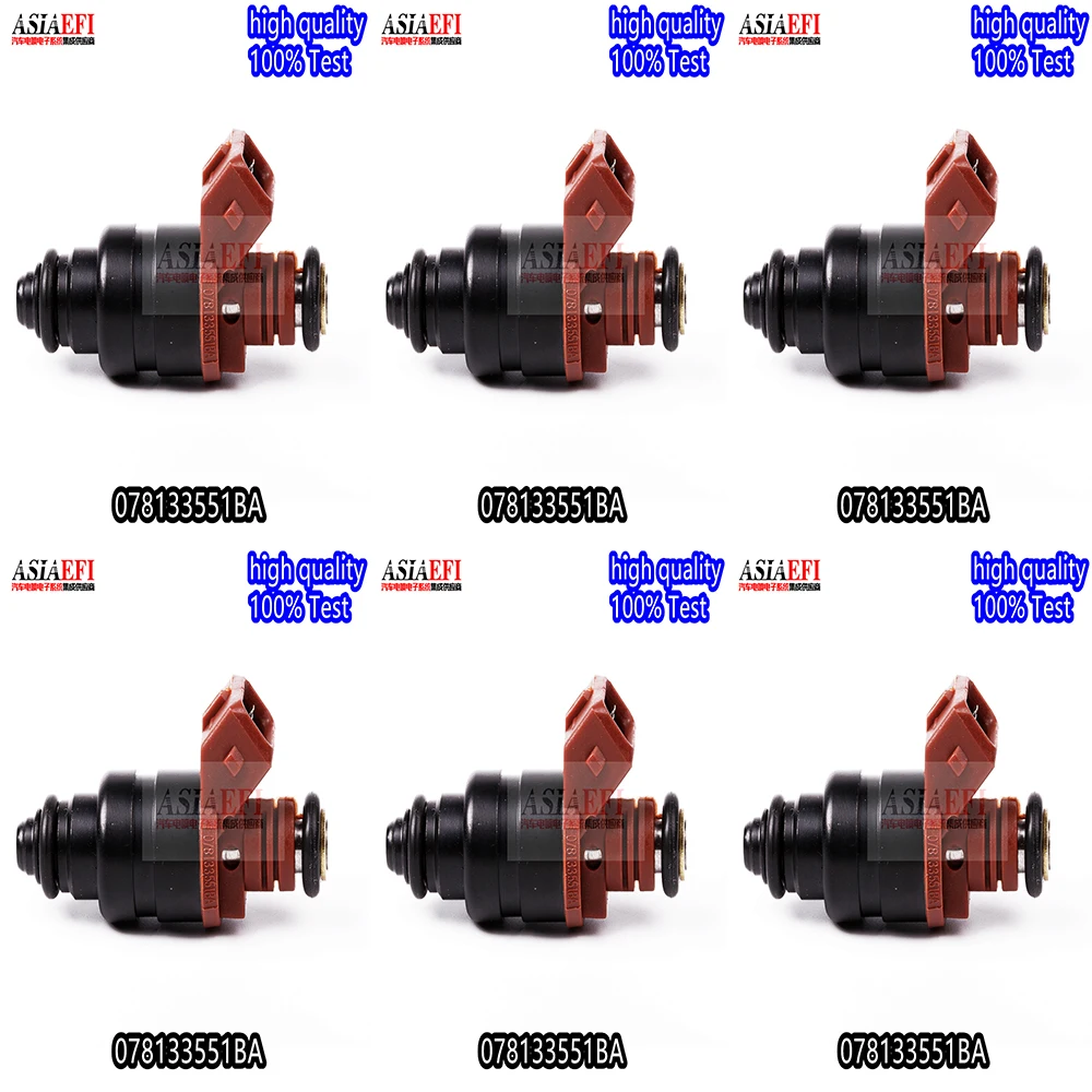 

High Quality Fuel Injector Nozzle 078133551BA for VW Passat Variant Santana Audi A4 A6 Quattro 2.0L 3.0 Skoda