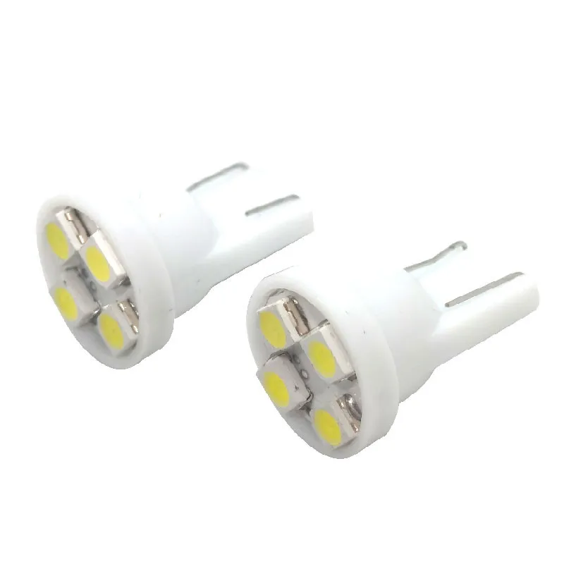 

1000PCS LED Car Interior Bulbs T10 1210 4 SMD W5W Vehicle Instrument Map Lamps 194 168 12V