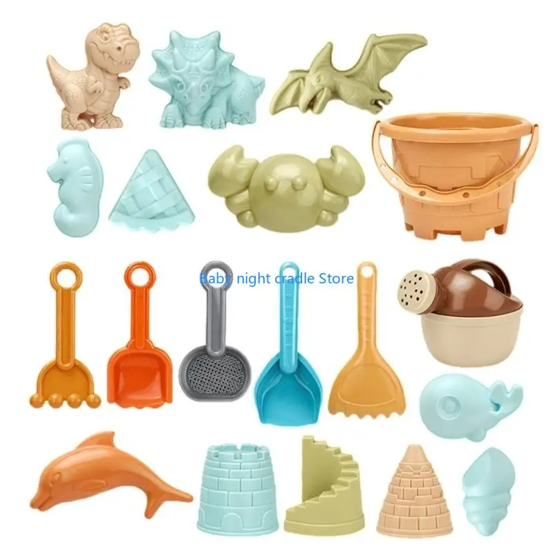 Đồ chơi bãi biển J2ff dành cho trẻ mới biết đi trẻ sơ sinh Sand Molds Sandy Sand Spade Gadgets