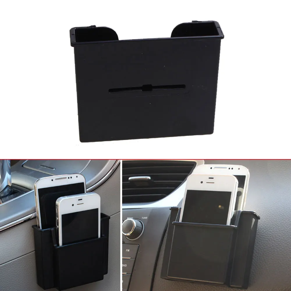 

1Pc Car Cell Phone Gap Storage Box Auto Seat Organizer Crevice Creative Hanging Holder for Phone Pocket Automobile Accessories