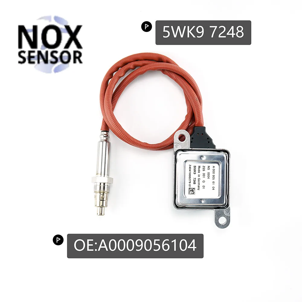 5WK97248 A0009056104 A 000 905 61 04 5WK97248 sensor Nox Sensor do oxigênio de Nox para Mercedes C218 W164 S212 W212 C207 V251