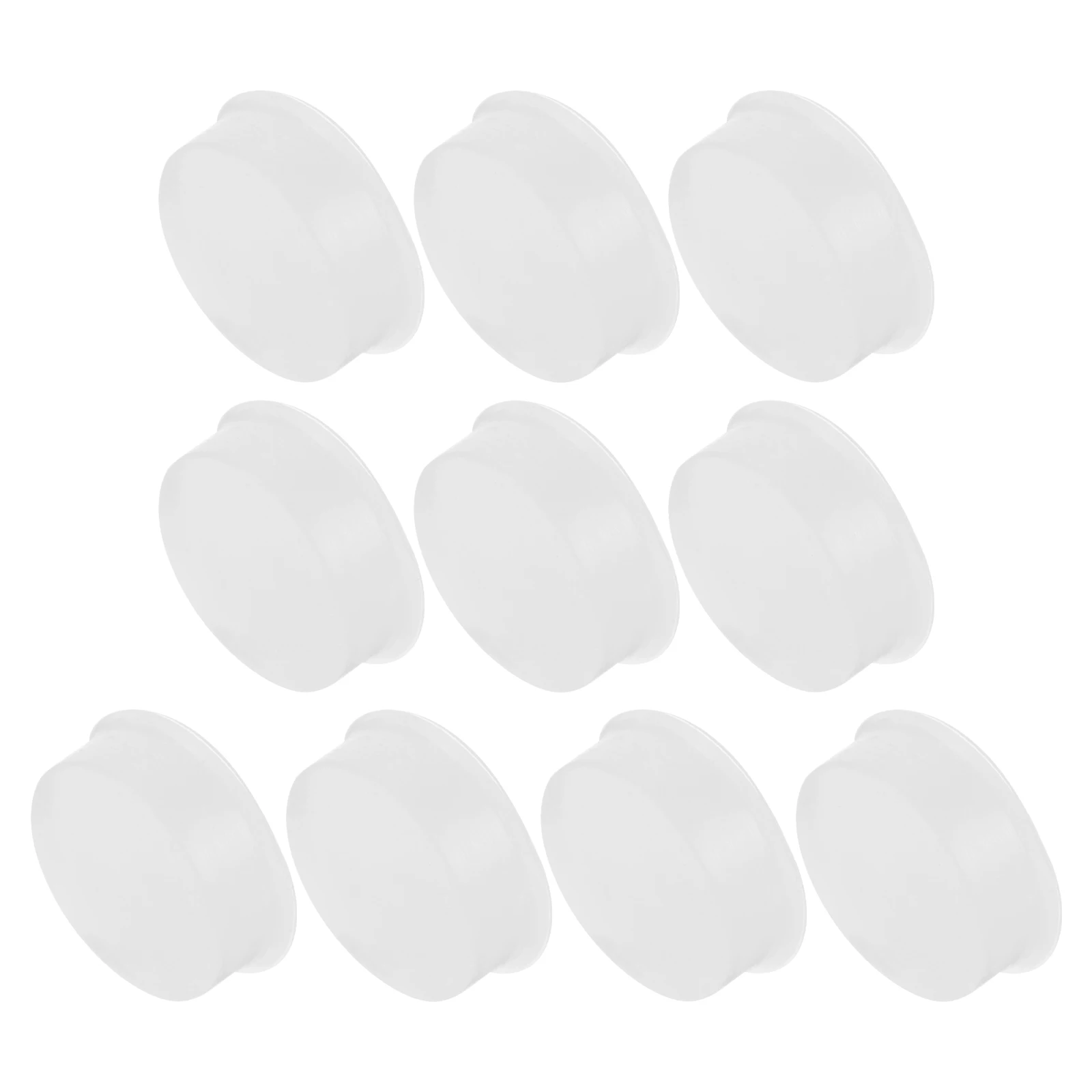 

10 Pcs along with Flute Hole Plug Open Clarinet Accessories Pad Sound End Cap Plugs for Flutes White Gasket Repair