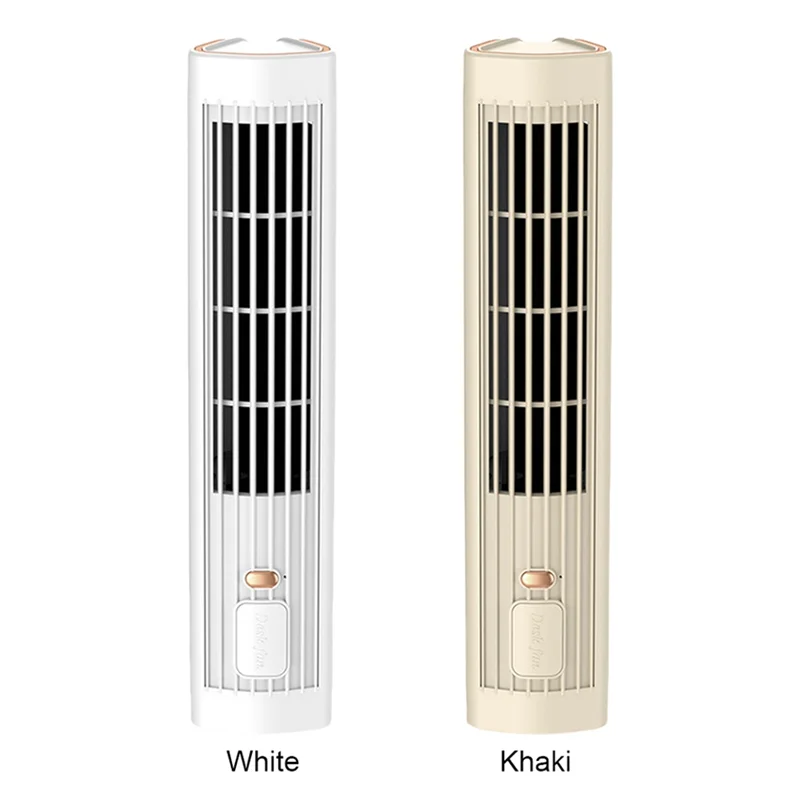 AAAC-Tower Fan USB Charging Portable Air Conditioner Electric Standing Fan Cordless Table Fan