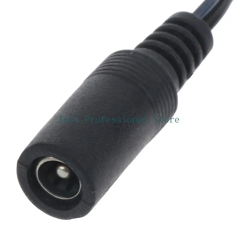 57QF DC12V Blower 2600 دورة في الدقيقة 5.5x2.1mm محمل كرة مزدوجة أنثى للطبخ موقد