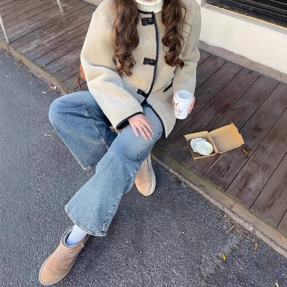 

New Autumn Winter Women's French Vintage Decorative Fur Jacket Coat Women's Clothing