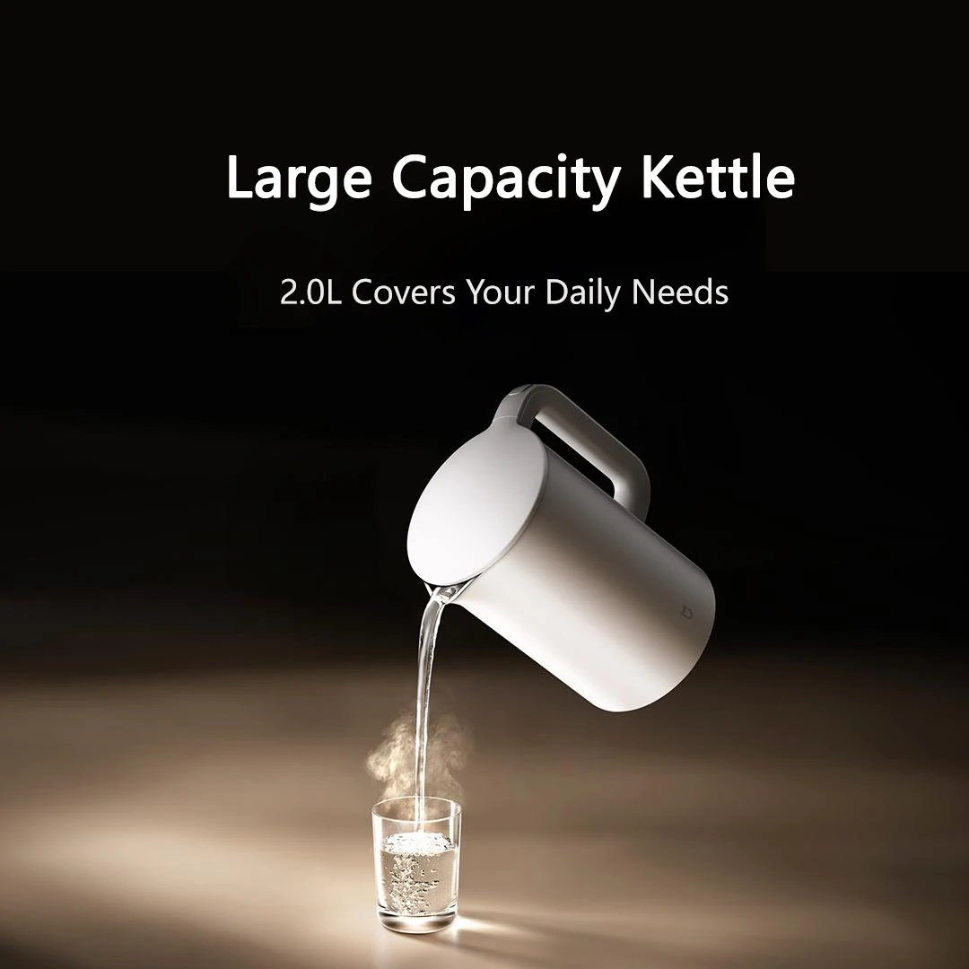MIJIA Temperature Electric Kettles 3 Pro CN Version With adapter,4 Water Temperature Settings,24H Heat Preservation,2 L