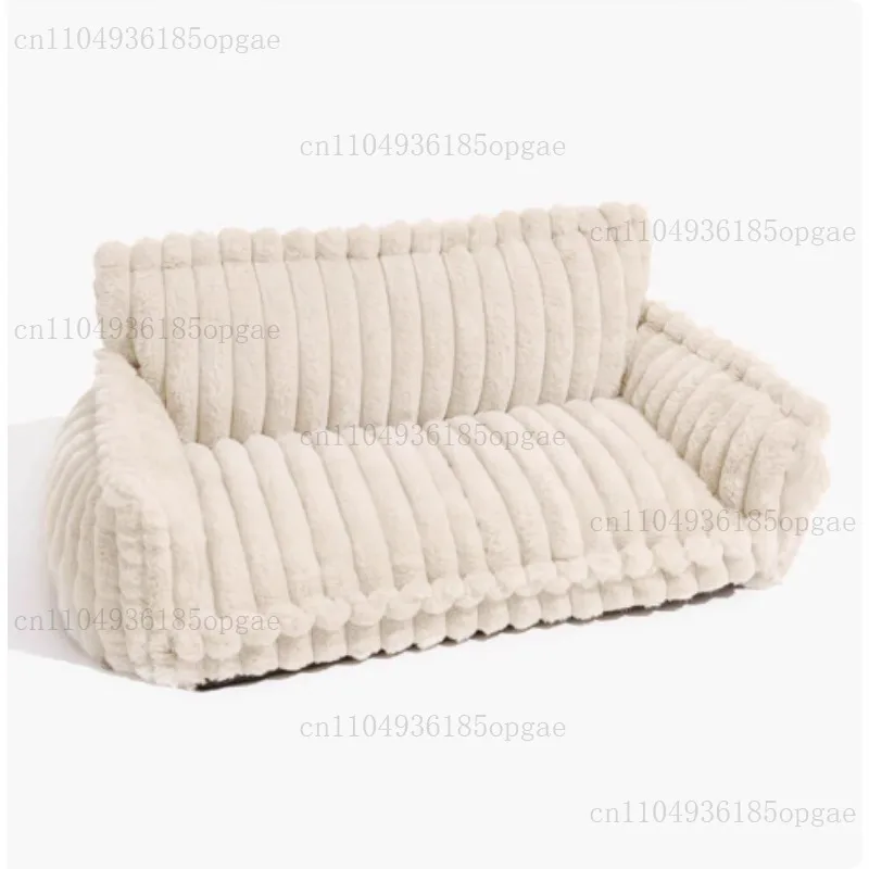 

Pet kennel cat litter four seasons warm plush pet litter pet supplies