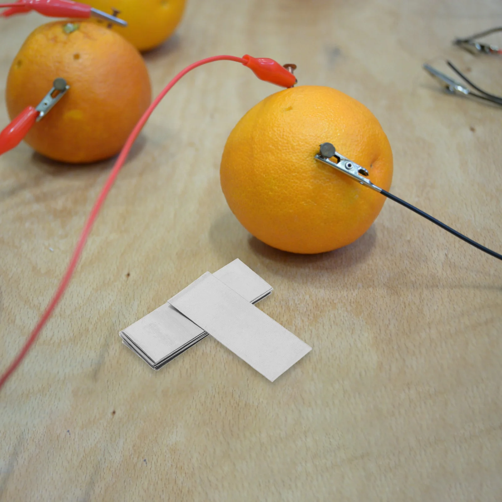 

10Pcs Zinc Anode Plates Electroplating Supplies Zinc Sheets for Fruit Experiment and Scientific Projects