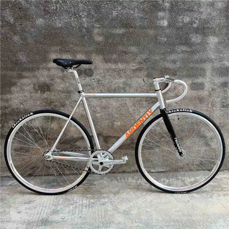 700C Fixed Gear Bicycle Aluminum Alloy Frame Carbon Fork Single Speed Bicycle