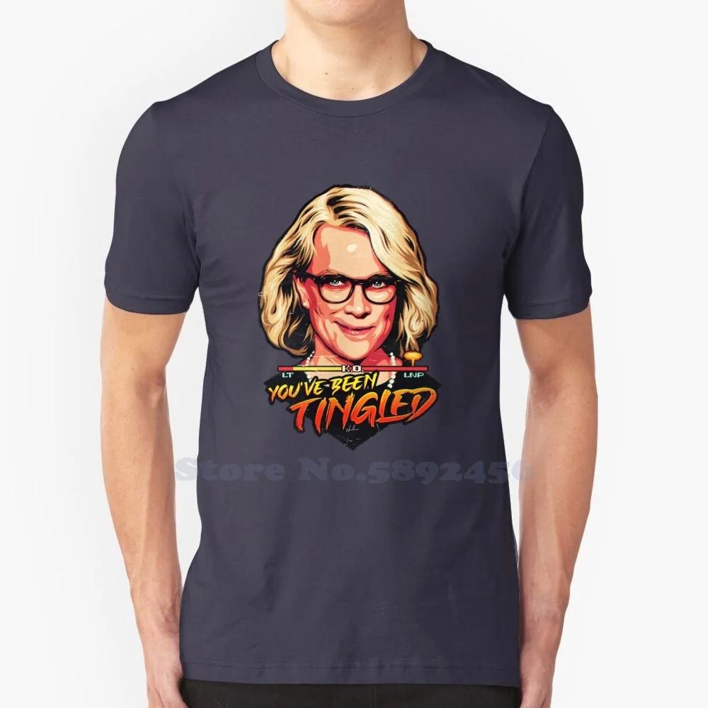 You'Ve Been Tingled 100% Pure Cotton T-Shirt Laura Tingle Over Your Shit Abc 730 Report Australian Leigh Sales Penny Wong Albo