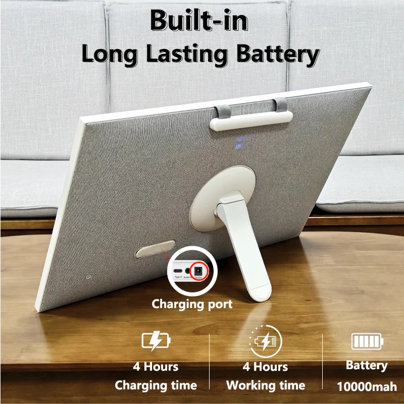 

21.5 24 27 32 Inch Wheeled Android Touch LCD Display Mobile Interactive Screen For Conference Education Indoor