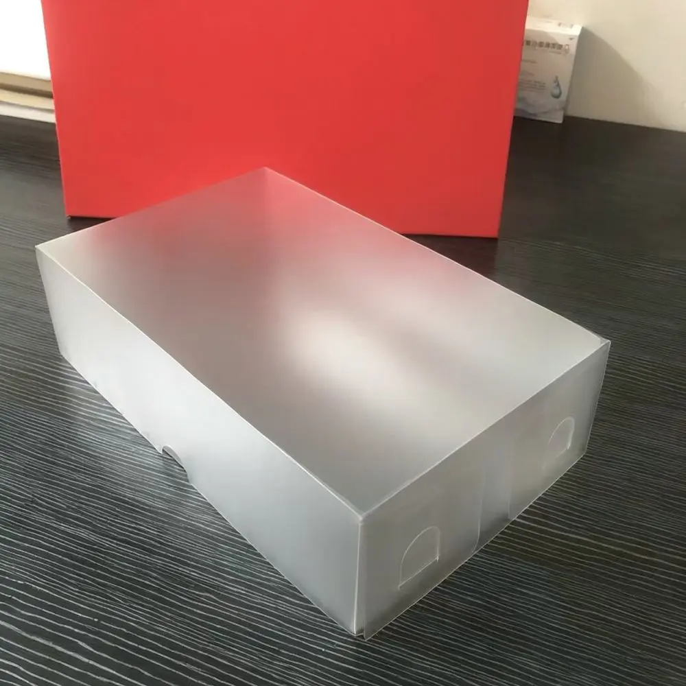 Customizable Clear Pet Plastic Box With Lid For Luxury Food Gift Packaging Storage Box Showcase Organizer Container