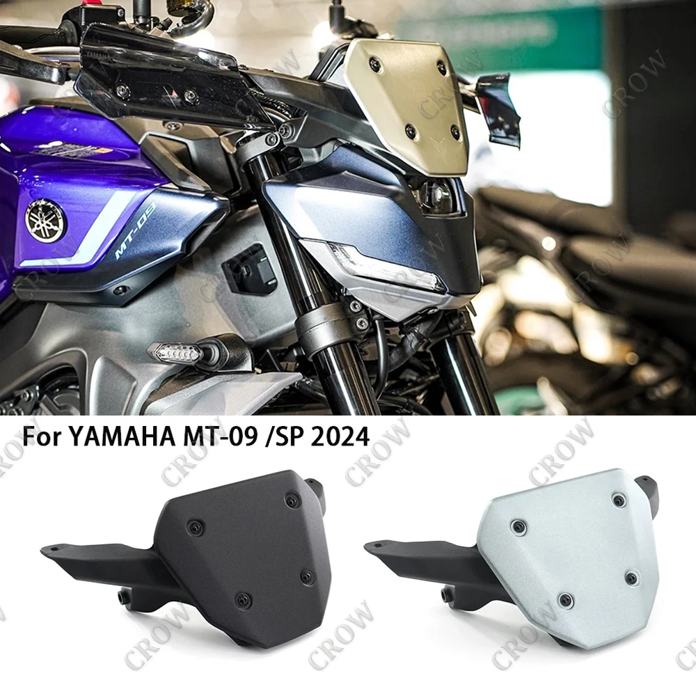 

New Motorcycle Front Windshield Wind Deflector Windscreen Accessories For Yamaha MT-09 MT 09 mt09 MT09 SP Visor Kit mt-09 2024