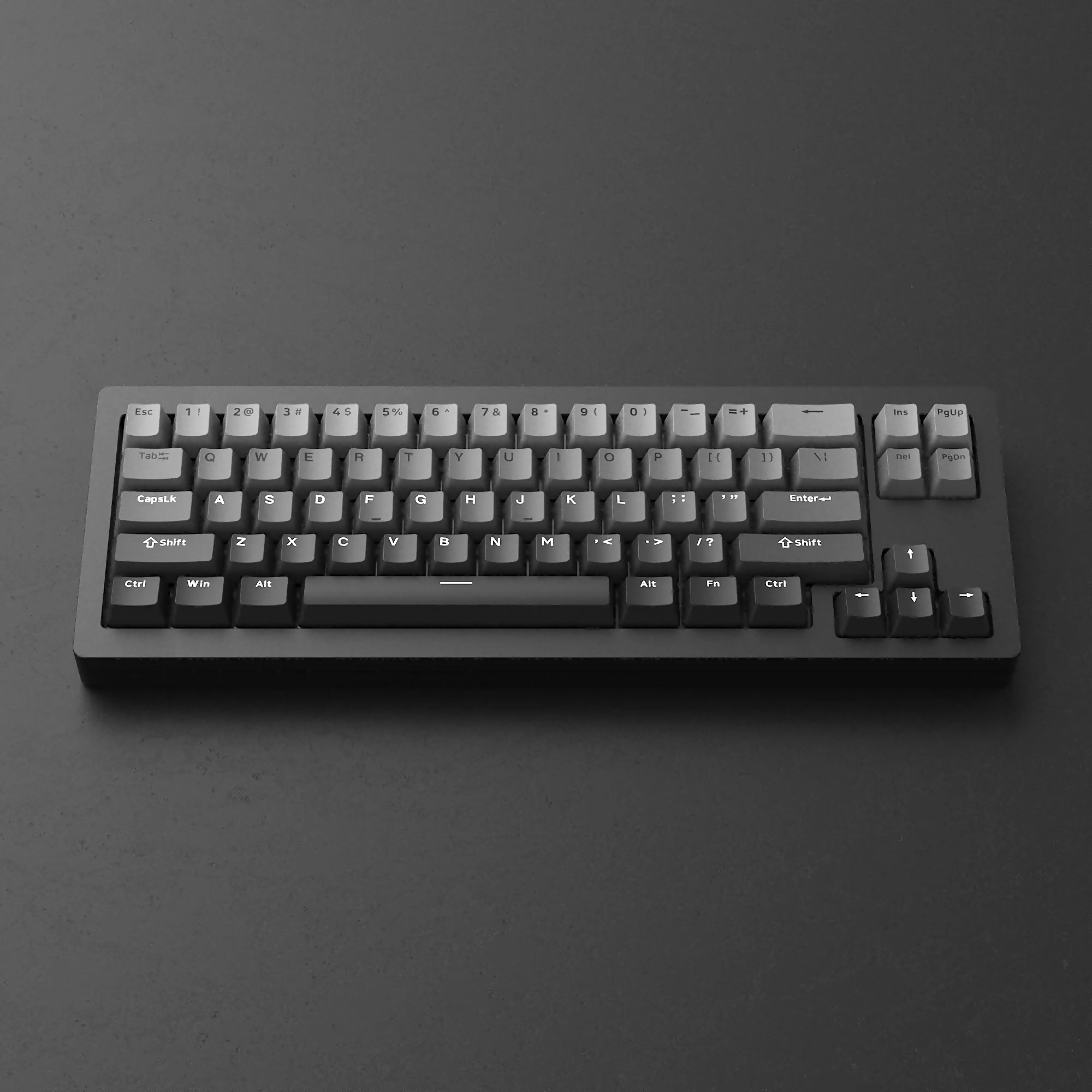 Imagem -04 - Teclado Mecânico Multi-mode Akko Mongeek M7w 65 Alumínio Cnc Teclados de Montagem em Junta Hot-swap Retroiluminação Rgb Sul