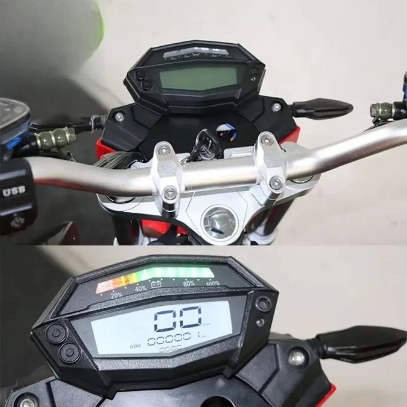 Electric motorcycle 12000w 72V32AH moped assist 10000w adult