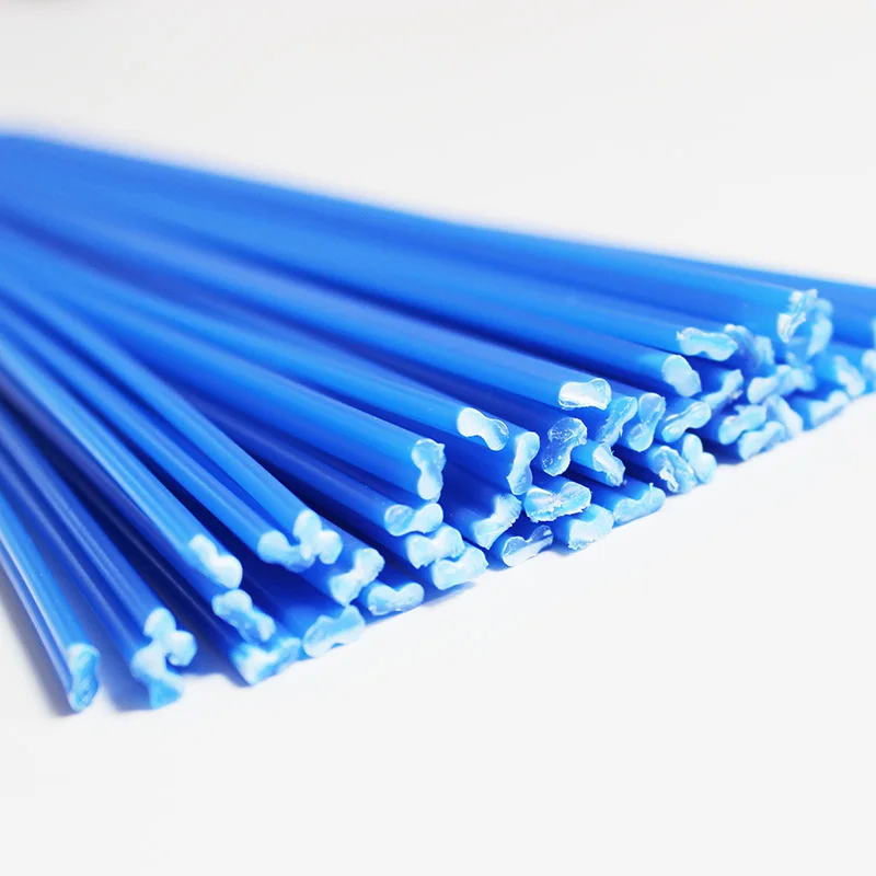 

PP plastic welding rods blue car bumper moto fairing repairs polypropylene plastic welder auto body dashboard bodywork hand tool