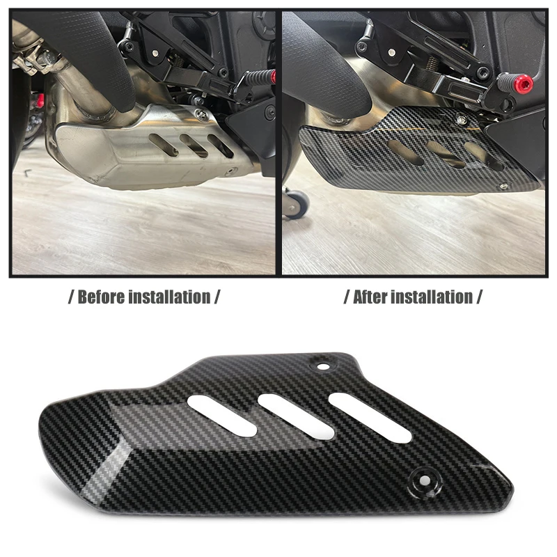 Motorrad Auspuff Hitzeschild Abdeckung Schutzhülle Anti Verbrühungen Für QJMOTOR SRK800RR SRK600RS SRK 800RR SRK 600RS