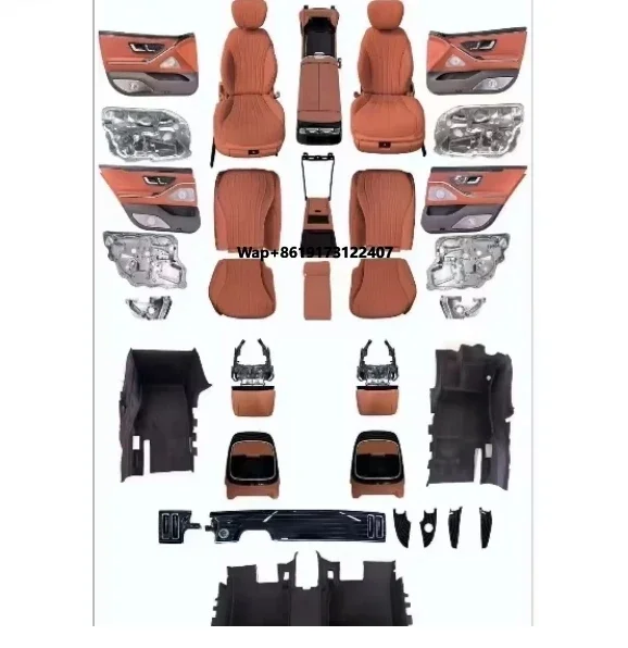 Kit interior para atualização w221 para acessórios de modificação classe s w223 peças de ajuste de carro de luxo
